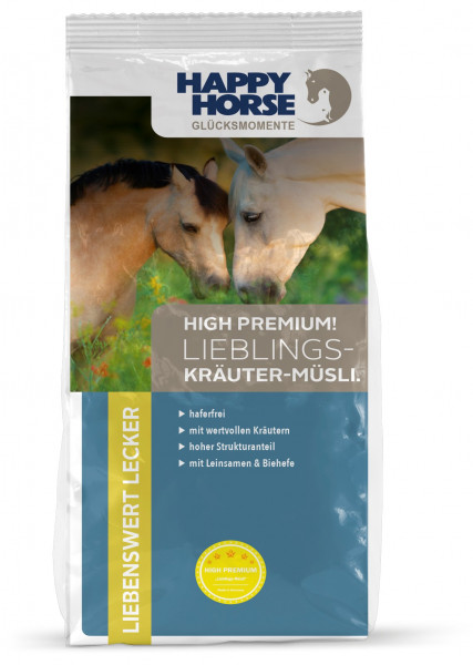 Kräuter Müsli für Pferde