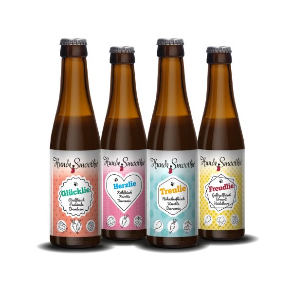 Hunde-Smoothie "All in One" 4 x 220 ml