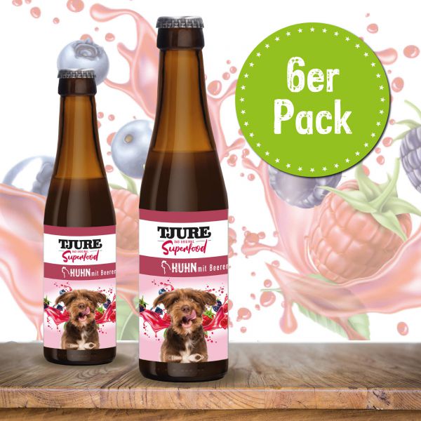 TJURE Huhn mit Beeren 6 x 220 ml