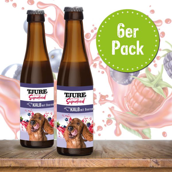 TJURE - Kalb mit Beeren 6 x 220 ml